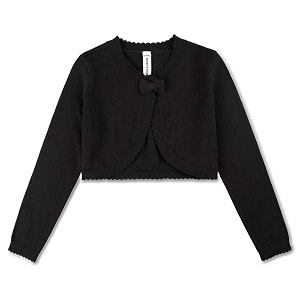 BOBOYOYO Long Sleeve Girls Shrug Knit Girls