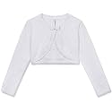 BOBOYOYO Long Sleeve Girls Shrug Knit Girls