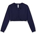 BOBOYOYO Long Sleeve Girls Shrug Knit Girls