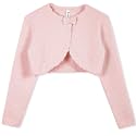 BOBOYOYO Long Sleeve Girls Shrug Knit Girls