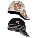 BOCOMAL Welding Cap FR CAT2 Midweight Printed 6 Pannel Welder Caps-2 Pack