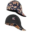 BOCOMAL Welding Cap FR CAT2 Midweight Printed 6 Pannel Welder Caps-2 Pack