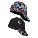 BOCOMAL Welding Cap FR CAT2 Midweight Printed 6 Pannel Welder Caps-2 Pack