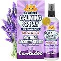 Bodhi Dog Calming Spray for Dogs & Cats - Natural Dog Anxiety Relief for Travel, Fireworks & Vet - Cat Calming Spray & Detangler with Lavender - Made in USA (8 oz)