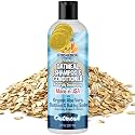 Bodhi Dog Oatmeal Shampoo &amp; Conditioner - Hypoallergenic Formula - Naturally Deodorize Dogs, Cats &amp; Pets - Made w/Organic Ingredients - Moisturizes Dry &amp; Itchy Skin - Made in USA (Oatmeal, 8 Fl Oz)