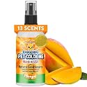 Bodhi Dog Premium Dog Cologne - Deodorizing Dog Perfume & Conditioner for Dogs & Cats - Natural Long Lasting Spray - Keeps Pets Fresh All Day - Gentle & Safe Formula, Made in USA (Mango 4 Fl Oz)