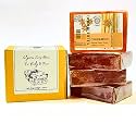 Handcrafted Cinnamon Moisturizing Glycerine Bathing Bar for Body & Face Set of 4 (100gm Each)