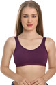 bodica Women Sports Non Padded Bra (Purple)