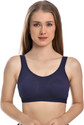 bodica Women Sports Non Padded Bra (Blue)