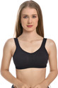 bodica Women Sports Non Padded Bra (Black)