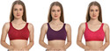 bodica Women Sports Non Padded Bra (Multicolor)