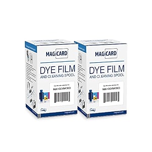 bodno 2 x magicard ma100ymcko color ribbon - ymcko - 100 prints software demo