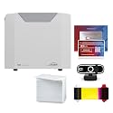 Bodno Seaory S25 Single Sided ID Card Printer &amp; Complete Supplies Package ID Software and Camera - Bronze Edition