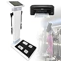 Body Composition Analyser Weight Height Measurement Intelligent Body Scanner Measurement Analysis Fat Testing Machine Human Analyzer with Printer