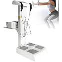 Body Composition Analysis Equipment, Body Fat Analyzer, Human Body Fat Detection Instrument Body Fat Analyzer for Muscle Mass, Visceral Fat, for Home Gym Use Black Cream
