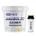 Body Core Science Anabolic Gainer-5 Kg (Mango Powder) With Shaker | Mass Gainer | Muscle Gainer | Weight Gainer | Post Workout |