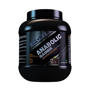 body core science anabolic gainer-1 kg chocolate fudge  weight gainer  mass gainer  lean gainer  muscle gainer