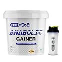 Body Core Science Anabolic Gainer Powder 5 Kg (Kesar Pista,With Shaker),2 Count,66 Servings