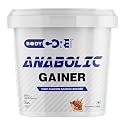 Body Core Science Anabolic Gainer-1Kg | Gainer Powder | Muscle Gainer | Weight Gainer | Post Workout | Bcs Anabolic Gainer (Chocolate, PO1+Shaker), 1 count, 13 servings