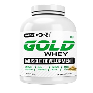 body core science gold whey muscle development-2 kg kesar pista po1