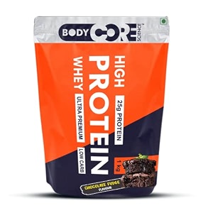 body core science high whey protein ultra premium-1kg chocolate fudge