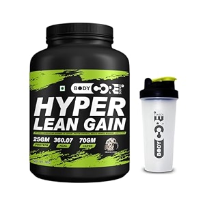 body core science hyper lean gainer 3 kg weight gainer mass gainer cream amp cookies po1