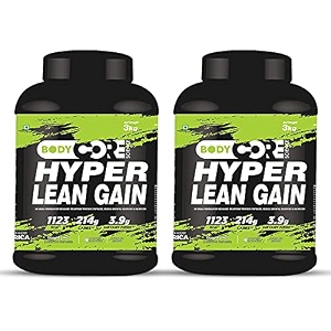 body core science hyper lean gainer- 3 kg  weight gainer  mass gainer  lean gainer mango po2