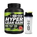 Body Core Science Hyper Lean Gainer 3 Kg, Weight Gainer, Mass Gainer (Strawberry, PO1+ With Shaker)