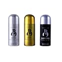 Body Fragrance Spray - Rouge | No Gas Deodorant | Body Spray For Men | Long Lasting Fragrance Spray -150ml (Pack of 3)