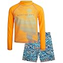 Body Glove Little Boys 2-Piece Rash Guard Swimsuit Set
