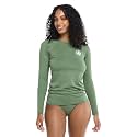 Body Glove Women's Smoothies Sleek Solid Long Sleeve Rashguard with UPF 50+