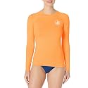 Body Glove Women's Smoothies Sleek Solid Long Sleeve Rashguard with UPF 50+