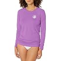 Body Glove Women's Smoothies Sleek Solid Long Sleeve Rashguard with UPF 50+