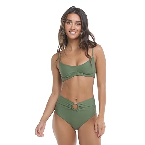 body glove women39s standard smoothies palmer underwire adjustable bikini top swimsuit