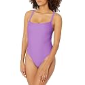 Body Glove Women's Standard Smoothies Electra Solid One Piece Swimsuit with Strappy Back Detail