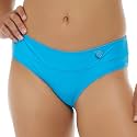 Body Glove Women's Standard Smoothies Hazel Solid Mid Coverage Bikini Bottom Swimsuit