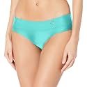 Body Glove Women's Standard Smoothies Hazel Solid Mid Coverage Bikini Bottom Swimsuit