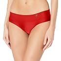 Body Glove Women's Standard Smoothies Hazel Solid Mid Coverage Bikini Bottom Swimsuit
