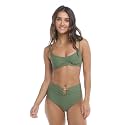 Body Glove Women's Standard Smoothies Palmer Underwire Adjustable Bikini Top Swimsuit