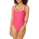 Body Glove Women's Standard Smoothies Electra Solid One Piece Swimsuit with Strappy Back Detail