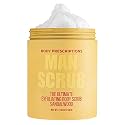 Body Prescriptions Men’s Exfoliating Body Scrub – Ultimate Skin Cleansing Wash in Jar with Twist-Top Lid, For All Skin Types, 21 Ounce (Pack of 1), Sandalwood