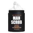Body Prescriptions Men’s Exfoliating Body Scrub – Ultimate Skin Cleansing Wash in Jar with Twist-Top Lid, For All Skin Types, 21 Ounce (Pack of 1), Mahogany