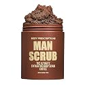 Body Prescriptions Men’s Exfoliating Body Scrub – Ultimate Skin Cleansing Wash in Jar with Twist-Top Lid, For All Skin Types, 21 Ounce (Pack of 1), Coffee