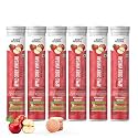 The Body Reserve Apple Cider Vinegar 120 Effervescent Tablets, Acv With The Mother for Weight Loss And Management With Vitamin B6 &amp; B12, Pack Of 6 (Apple Flavour)