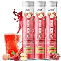 The Body Reserve Apple Cider Vinegar 60 Effervescent Tablets, Acv With The Mother for Weight Loss And Management With Vitamin B6 & B12, Pack Of 3 (Apple Flavour)