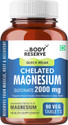 THE BODY RESERVE Magnesium Glycinate Supplement 2000mg chelated form Muscle Recovery &Good Sleep