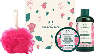 the body shop british rose bodycare gift set for all skin 3 items in the set
