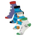 BODYCARE Ankle Length Cotton Blend Boys Socks Pack of 4 Soft Breathable Stretchable Casual Use Comfortable Durable Stylish