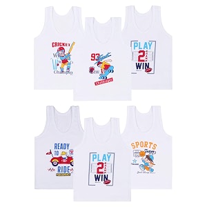 BODYCARE Cartoon Printed Boys Regular Fit Vest