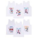 BODYCARE Cartoon Printed Boy39s Regular Fit Vest